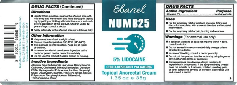 Numbing Cream 5% Lidocaine